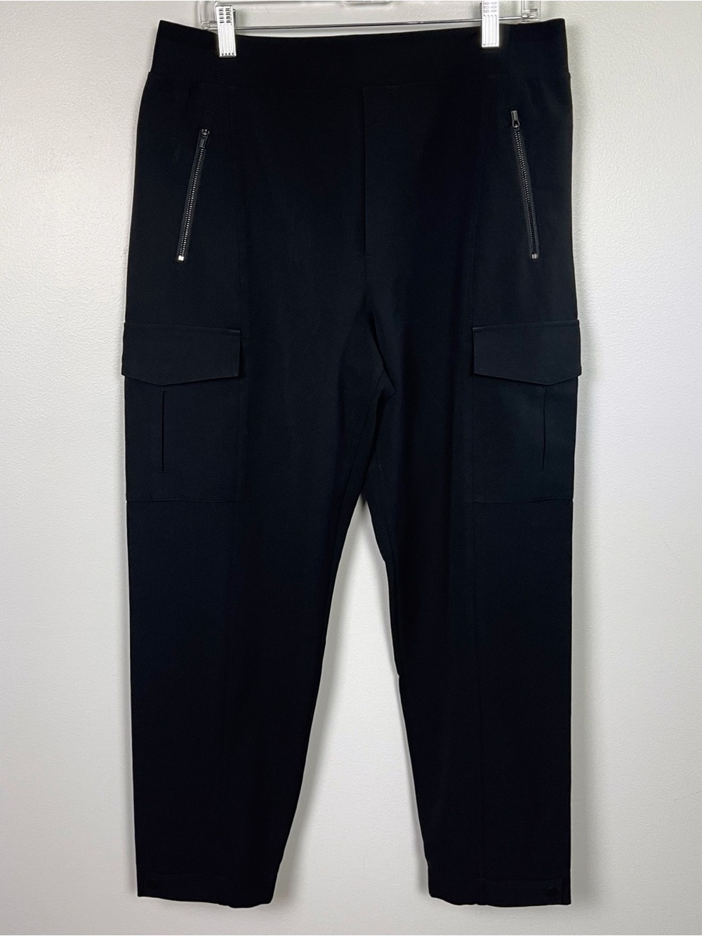 Athleta Black Cargo Jogger Pants – Women’s Size 14 - Picture 2 of 6